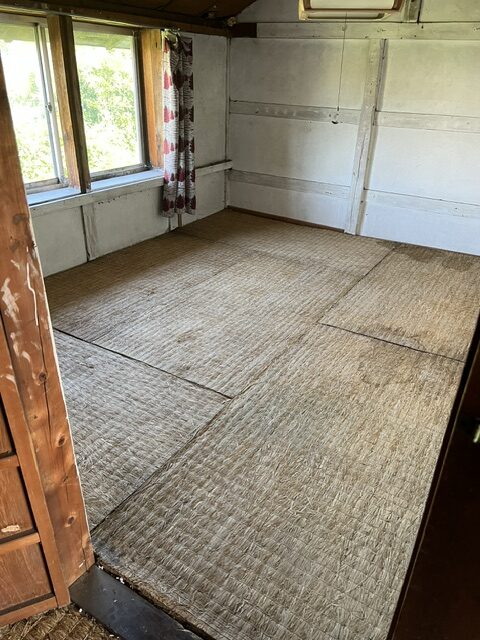 空になった部屋